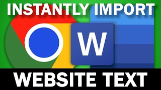 Import Website Text Into A Microsoft Word Document Instantly Using This Tip screenshot 3