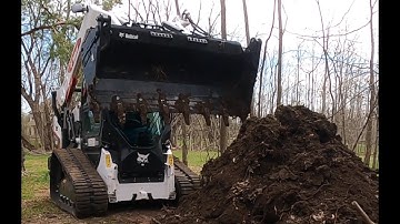 Installing Bucket Teeth On Bobcat T66 Combination Bucket Digging Grading #331