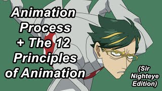 Animation Process + 12 Principles of Animation w/Sir Nighteye