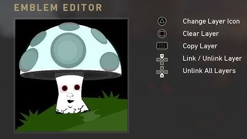 Call of Duty WW2 Emblems Tutorial! Mushroom