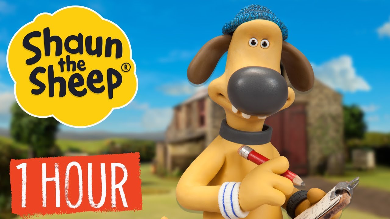 1 HOUR Compilation | Episodes 21-30 | Shaun the Sheep S2 - YouTube