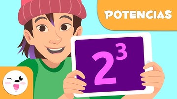Las potencias para niños - Matemáticas para niños - Conceptos básicos