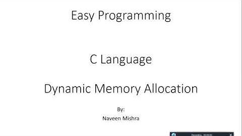 Dynamic Memory Management | C Tutorial for Beginners |  IGNOU MCS 011 | Calloc & Malloc in C | Day15