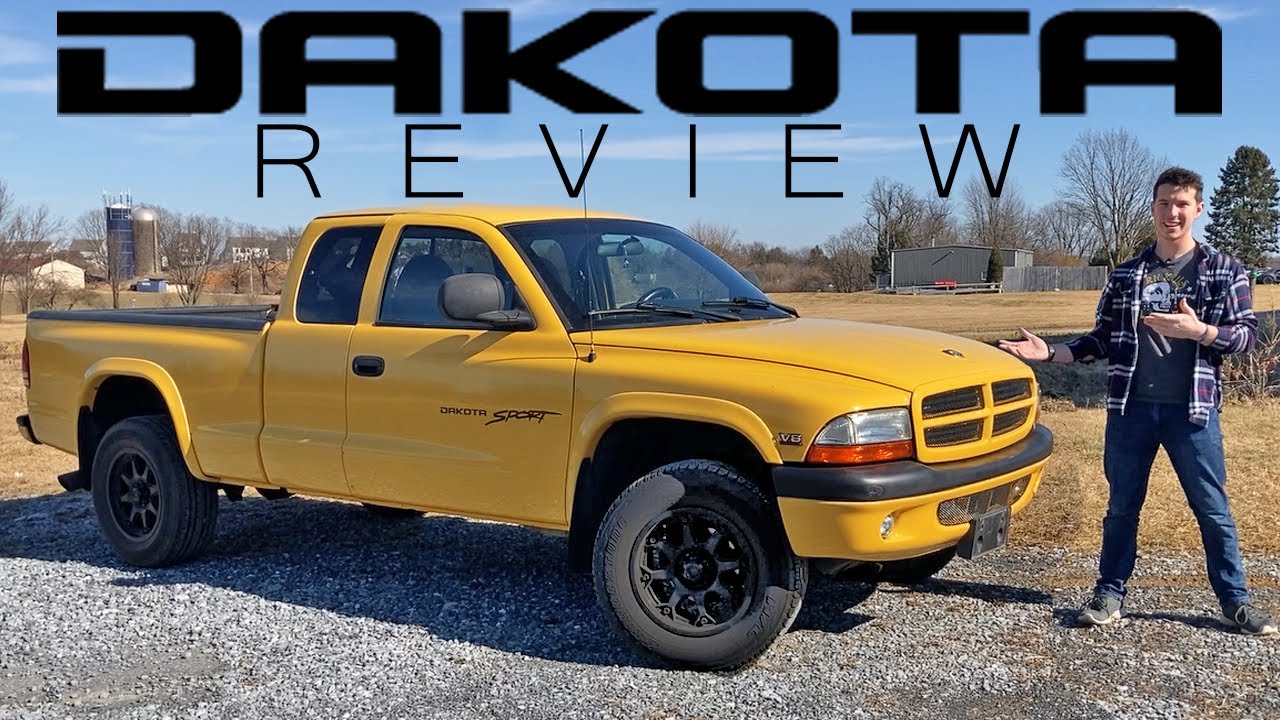 Descompostura Egipto Ejecución The Dodge Dakota Was One Of The Last Midsize Trucks EVER With a V8 - YouTube