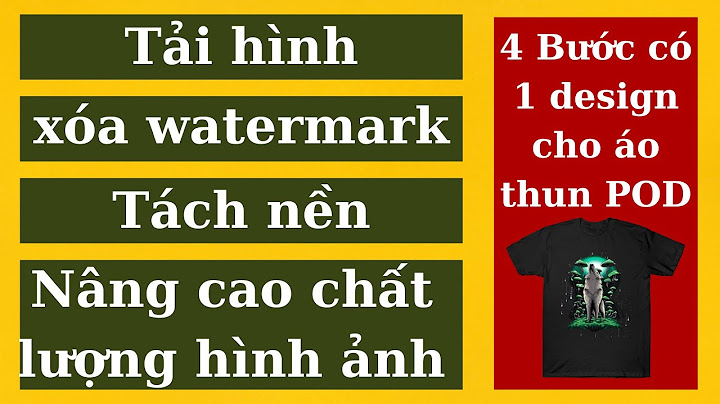 Hướng dẫn bỏ water mark trên shutter stock