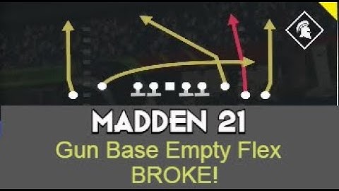 Madden 21 - Gun Base Empty Flex IS BROKE!