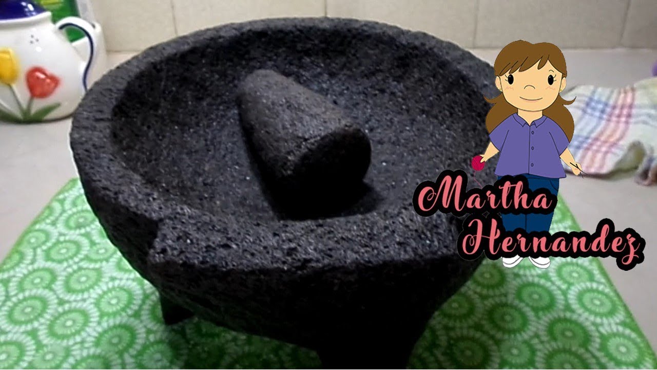 Como Curar Molcajete