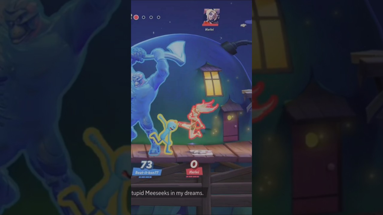 MultiVersus - What If Rick Sanchez Meets Harley Quinn! Special Interaction 