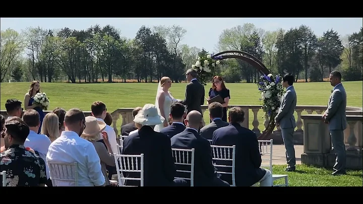 Brian + Shellie Great Marsh Estate ceremony