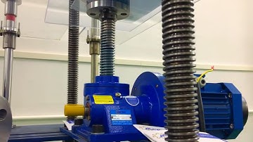 Motorized mechanical worm gear screw jacks can be operated by electrical motor