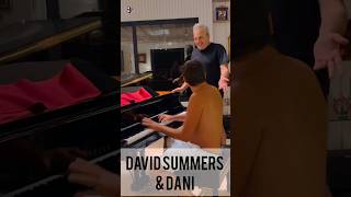 David Summers junto a su hijo Daniel 2023