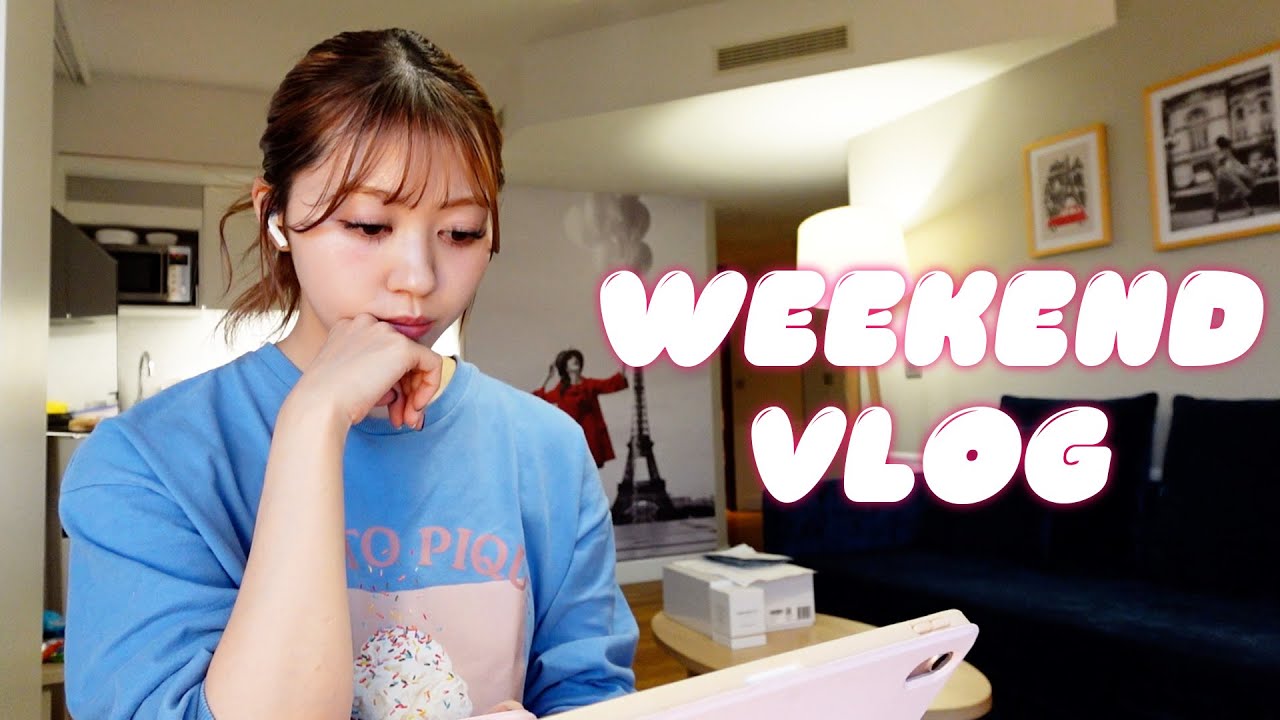 【Weekend vlog🥐⛪️】工事終わったばかりのノートルダム大聖堂行ったり、Paris でNo. 1のクロワッサン食べたり、お家でまったりしたりの2days #11