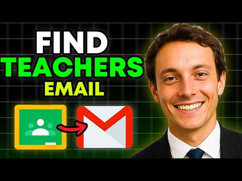 How To EASILY Find Your Teacher's Email On Google Classroom (UPDATED 2025 Guide!)