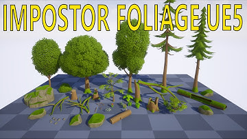 Unreal Engine 5 - Foliage Impostor "Nanite" for Foliage