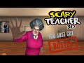 Scary Teacher 3D Game | You Sleigh Me - Prank Failed (Busted) @zkglobal4685