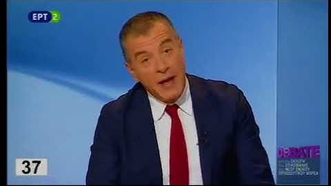 Απάντηση του Σταύρου Θεοδωράκη σε ερώτηση του Ανδρέα Γιουρμετάκη για Ποτάμι - Πασόκ