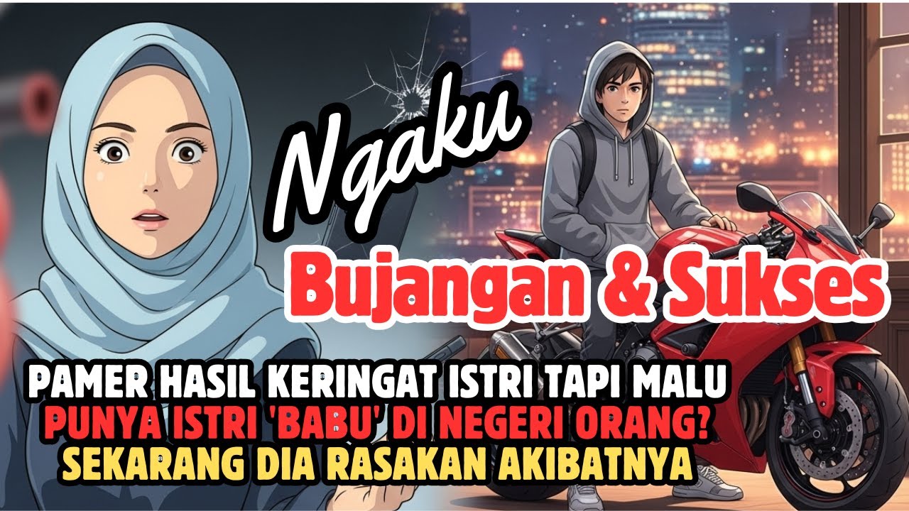 MALU PUNYA ISTRI ‘BABU’ DI NEGERI ORANG? SEKARANG DIA GEMBEL! #kisahtkw #berdasarkankisahnyata