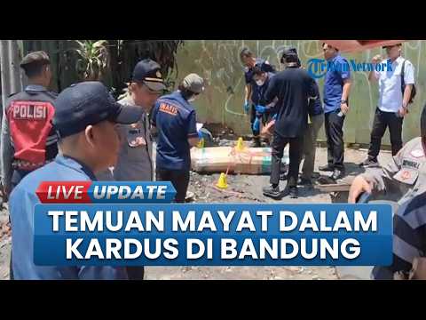 Thought to Be a Package, Heavy Cardboard Box Turns Out to Contain a Corpse in Babakan Ciparay, Ba...