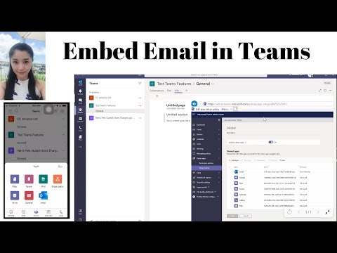 Embed Email in your Microsoft Teams