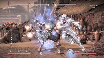 Mortal Kombat X Sub-Zero Corner Armor Break Setup