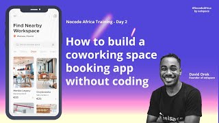 How to build a coworking space booking app without coding