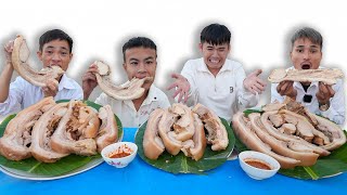 Hưng Troll | Thử Thách Ăn 10kg Thịt Ba Chỉ Luộc Thắng Nhận 5 Triệu