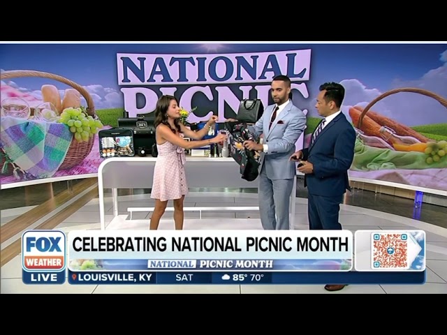 Featured Lifestyle Expert On { Fox Weather National Picnic Month}
