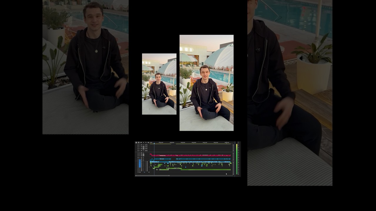 Custom text animation, motion graphics e and color correction. #videoeditor #videoediting #vfx