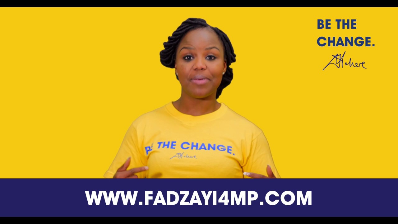 Fadzayi Mahere - RUNNING FOR MP OF MOUNT PLEASANT 2018