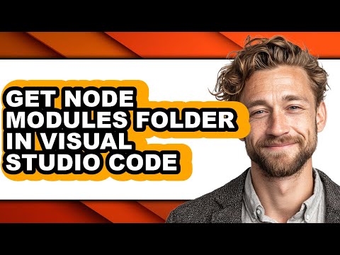 How to Get Node Modules Folder in Visual Studio Code (updated)