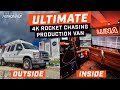 I Built The Ultimate 4K Rocket Chasing Van! Retired News Van Makeover Build And Tour!