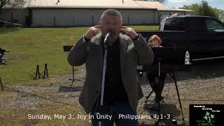May 10 Sermon Joy in Unity