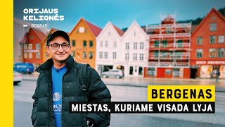 Gražiausias Norvegijos miestas, kuriame visada lyja (Bergenas). Orijaus Kelionės. S02E45