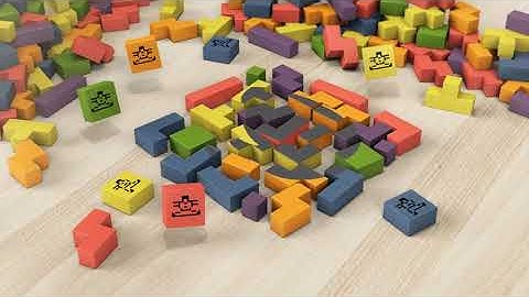 Arcade Blocks Puzzle Opener After Effects Template