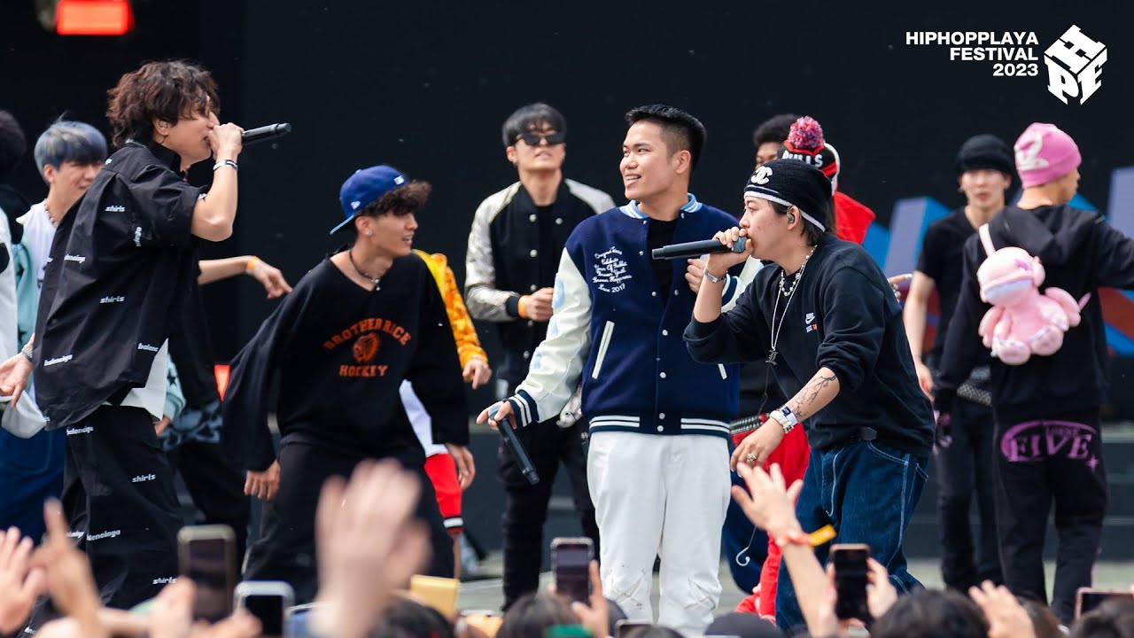 릴러말즈, NSW yoon, 스트릿베이비, 스키니 브라운 - Moshpit LIVE at HIPHOPPLAYA FESTIVAL 2023