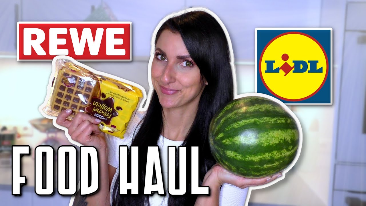 150 € LIDL + REWE FOOD HAUL + Mini Rossmann HAUL | Frühlingsrolina