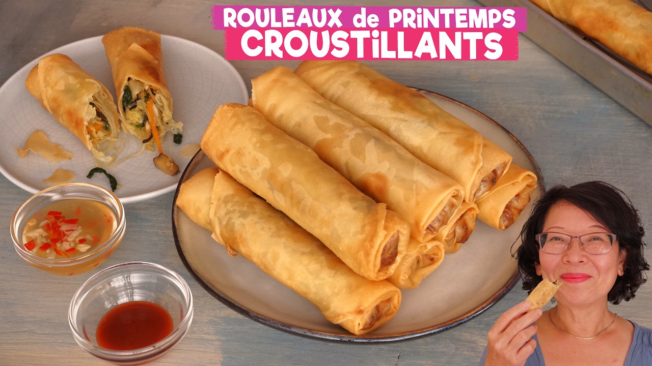 Rouleaux de Printemps Croustillants  春卷
