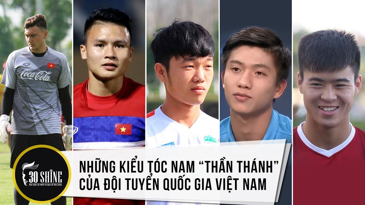 Những kiểu tóc sành điệu của dàn cầu thủ U23 Việt Nam