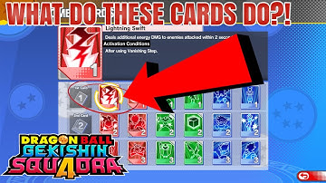 ALL DIVINE CARDS EXPLAINED! | Dragon Ball Gekshin Squadra Guide