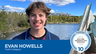 2023 Nature Inspiration Award winner, Youth-Evan Howells