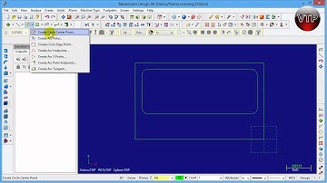 MASTERCAM X1-X7 SOLIDS Tutorial in HD - 1.2 Fillet, Circle, And Translate - vtpros.net