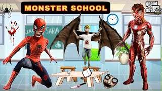 JOINING MONSTER SCHOOL (GTA 5 mods)