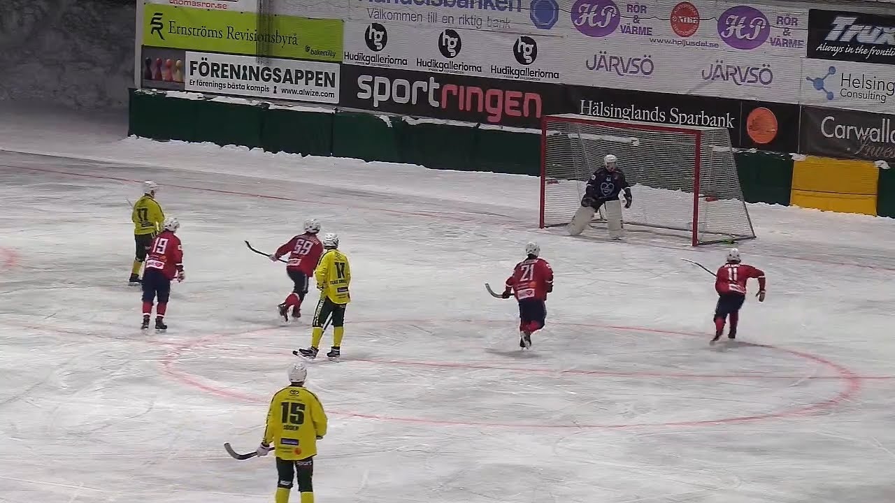 «Ljusdals BK»«Katrineholm» 26 nov /Bandyallsvenskan 202223/ YouTube