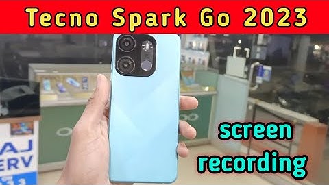 Tecno Spark Go 2023 screen recording, Tecno Spark Go 2023 screen recording setting,