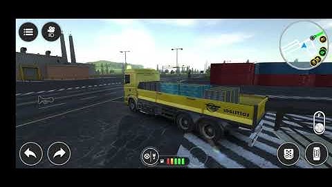 Drive Simulator 2020- Bricks/Block pallets and a lot of accidents