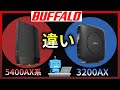 こっちがおすすめ？　3200AX4S・5400AX6B　バッファロー　おすすめWi-Fiルーター