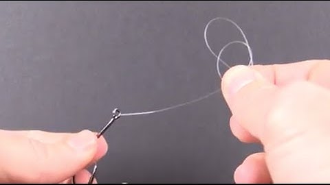 Loop Knot for Fishing - Canoe Man Loop Knot