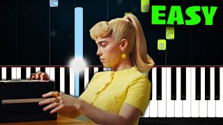 Billie Eilish - What Was I Made For? - EASY Piano Tutorial