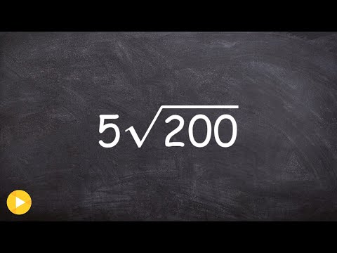Video: Je radikál 30 zjednodušený?