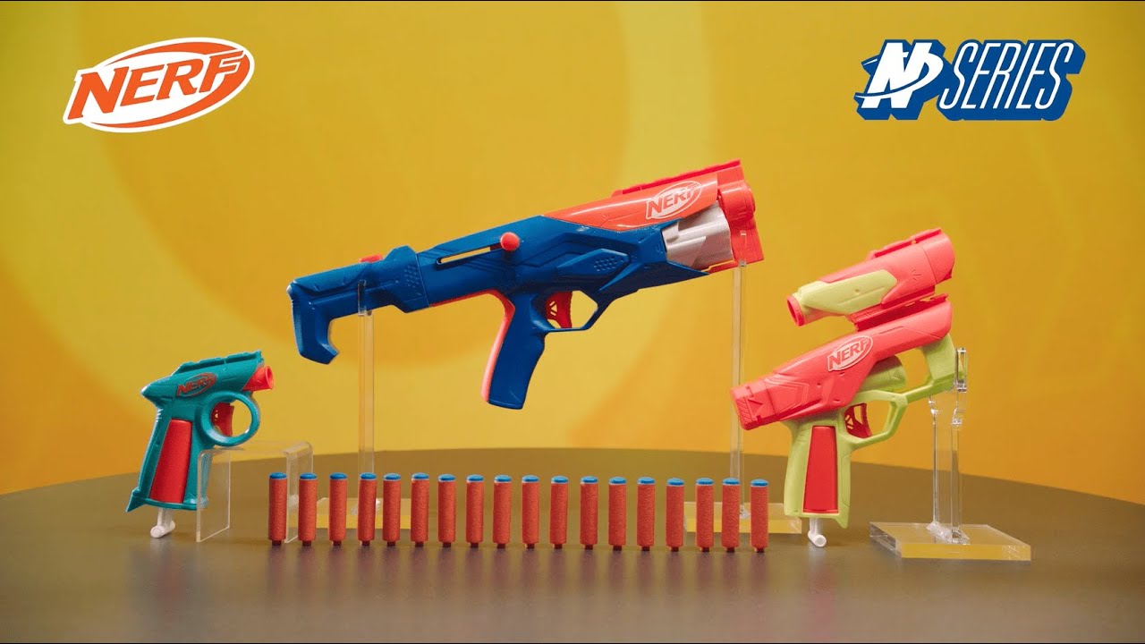 Набор 3 бластеров Nerf N Series Gear Up Pack (F8633) - NERF